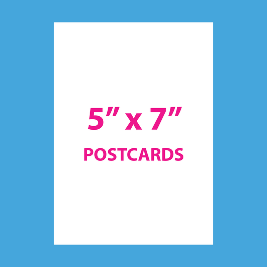 5" x 7" Postcards